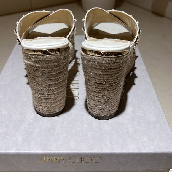 Jimmy Choo slip on wedges - Picture 3 of 8